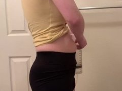 500 ml Water Enema Inflation, My Tummy Expands sooooo Much 