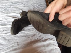 Cum on sister highboots