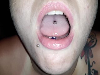 mouth lips fetish, sexy lips blowjob, fetish, big tits