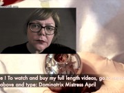 Preview 5 of Dominatrix Mistress April - Urethra Block