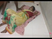 Preview 1 of desi indian village telugu couple romance on floor fucking