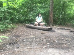 МАНЬЯК ПОДГЛЯДЫВАЕТ ЗА ТЕЛКОЙ В ПАРКЕ И СЛЕДИТ ЗА НЕЙ 4К - Screenshot 8 of 16 - Teenager