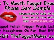 Ass to Mouth Faggot Exposed Enhanced Erotic Audio Real Phone Sex ...