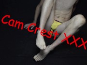 Preview 1 of Cam Crest Gives Footjob