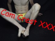 Preview 2 of Cam Crest Gives Footjob