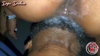 Face Soaked In Squirting Asian Pussy