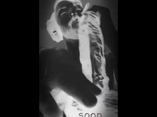 Sc Kyle Butler B/W Negative Dildo Sucking