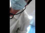 Preview 1 of A NURSE HELPS A PATIENT TO BE CURED AND GETS A LOT OF CUM