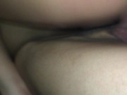 Preview 3 of HOT ASIAN BABE FUCKED DEEP AND HARD CREAMING ALL OVER A HARD VEINY COCK IN A MALL PARKING LOT - HD