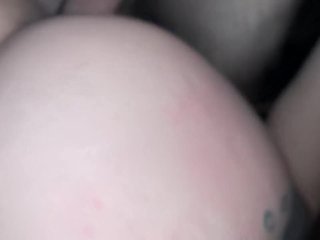 Tight white pussy getting fuck by bwc