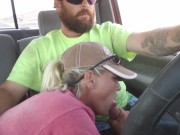 Preview 2 of Sukie Rae gives a Blowjob while driving. Part 1