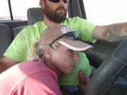 Preview 5 of Sukie Rae gives a Blowjob while driving. Part 1