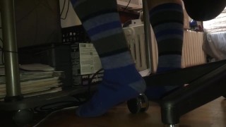 Running socks sexy