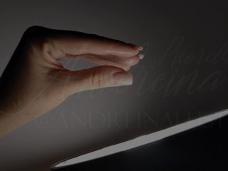 Andreina Picorelli shows how wet her pussy is