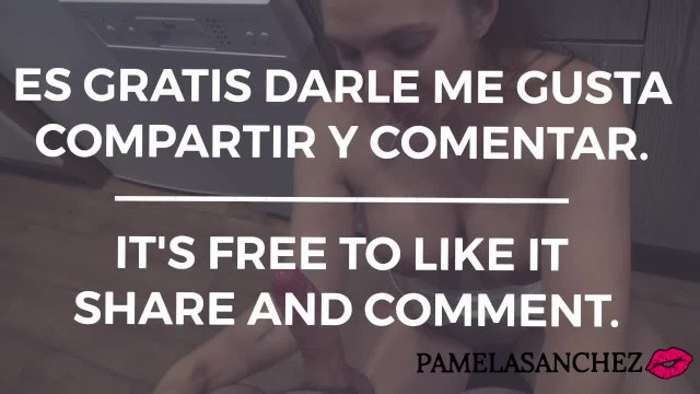 Sexo en la cocina con grandes tetas morena Pamela Sanchez