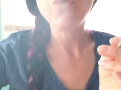 Humping My Pee Towel In My Living Room...Look at the TV ;)