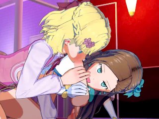 My Next Life as a Villianess - Catarina X Maria Threesome Hentai