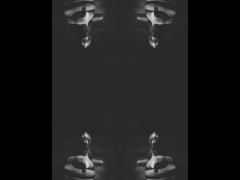 Trippy masturbation solo