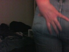 Online Girlfriend Part 3 - Showing off Ass in Thight Jeans