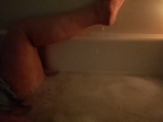 Late Night Self Care: BBW MILF Takes a Bath_and GetsOff