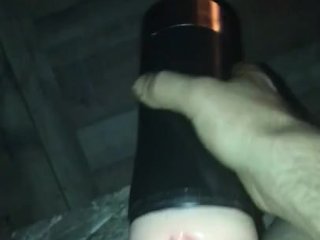 vertical video, pov, fleshlight, masturbation