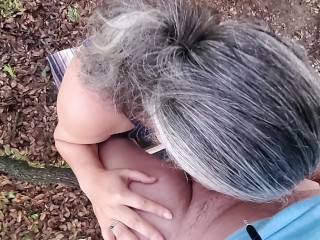 HOT CHICK FUCKS A RANDOM HIKER IN TEXASAND TAKES A CUM SHOT - ReneeKnox
