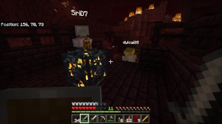 minecraft met de jongens aflevering 11 - ondeugende nether naakten (nieuwe update!)