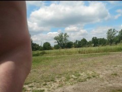 Raus aus dem Fahrraddress ** NylonFace FKK **