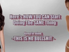 Sloppy Wet Blowjob Throwback, Big All Natural Tits, POV With Masturbating & We Cum At The Same Time!