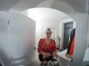 Preview 1 of VR BANGERS Sexy Teacher Angel Wicky Missing Your Dick VR Porn