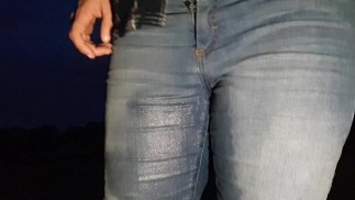 Alice - casually pissing myself again and spending the day in pissy jeans like a good girl ;)