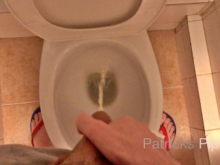 Pissing in a Public Toilet
