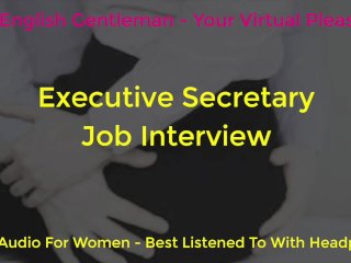 Daddy Dom Boss and_Secretary Job Interview - Erotic Audio for Women - Against_the Wall