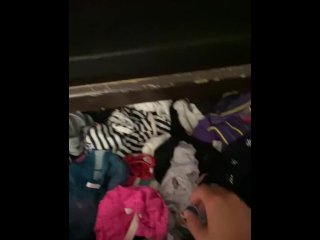 pant drawer, solo female, fetish, spy