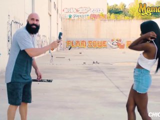 Chicas Loca - Boni Brown Petite Ebony Latina Colombiana Crazy Public Sex