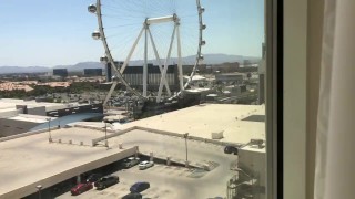 Sladká Hotelová Šlapka V Las Vegas Saje Cum A Šuká Cizí Penis Za Peníze