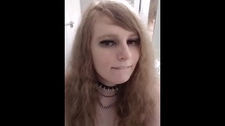 Trans girl wedgie