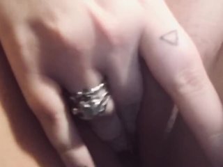 fingering, shaved pussy, tattooed women, milf