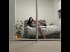 More of me messing around in heels and leotard. 