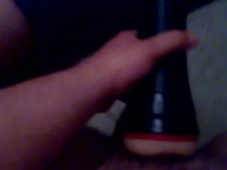 Fucking pocket Pussy on the floor