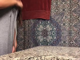 Finally caught_her naked on a ! She is so hot