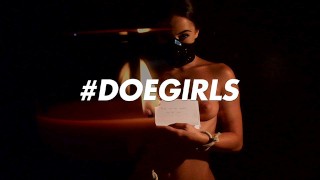 DoeGirls - Anastasia Brokelyn Spanish Babe Fetish BDSM Bondage Masturbation Fantasy For Her Fans