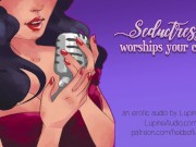 Preview 2 of Seductress Worships Your Cock - Ball Draining - EROTIC AUDIO