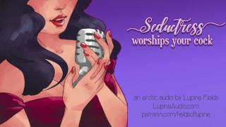 Seductress Worships Your Cock Ball Draining EROTIC AUDIO