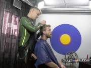Preview 4 of RUBBER MENS' CUT AND BLOW PART ONE
