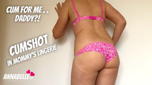 CD Sissy Slut teases Shemale Ass & Strokes Tranny Cock in Pink Lingerie & Panties with Cumshot & JOI