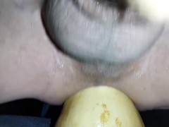huge vegetable insertion close up - Screenshot 11 of 16 - Ass Fuck