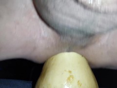 huge vegetable insertion close up - Screenshot 13 of 16 - Adult Toys
