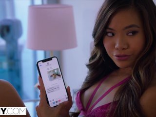 TUSHY - Kenzie Reeves and Vina Sky Love To Gape Together