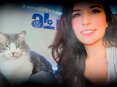 Yoda Tells Alinity's Cat Milo Through The Force To Bite Her (ASMR) - Screenshot 11 of 16 - Sfw